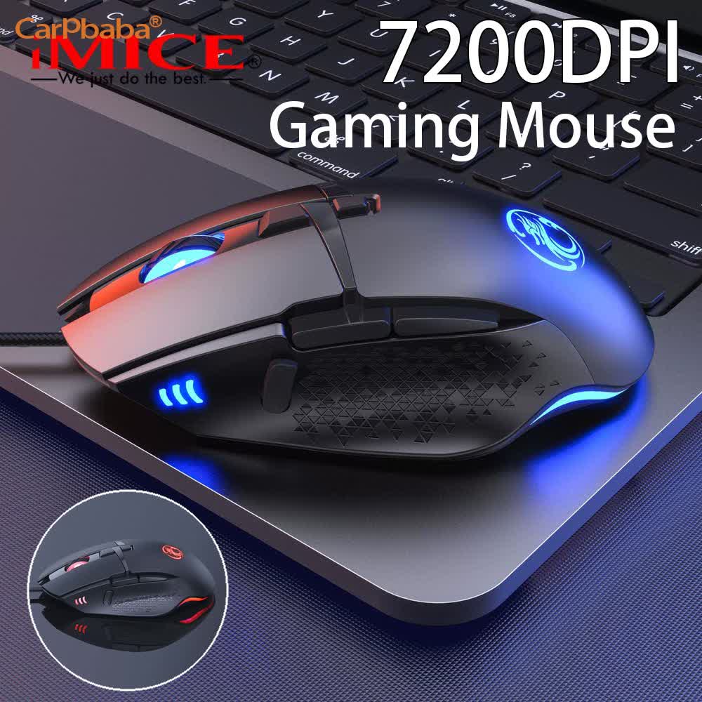 Esports Gaming Phone - A2T91 휴대용 유선 게이밍 마우스 7200DPI