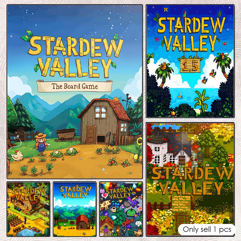 Esports And Gaming Lounge - S-Stardew V-ValleyS 포스터 HD 벽 장식