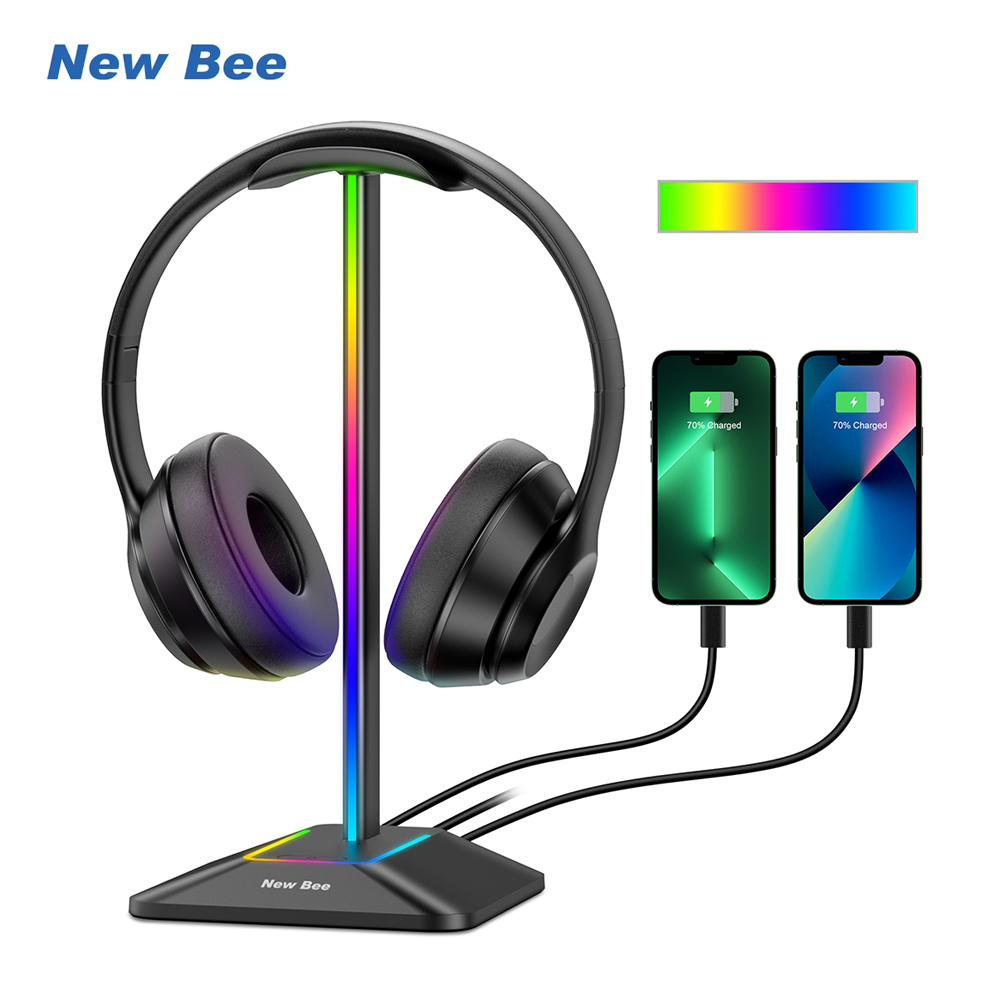 새로운 Bee Z8 RGB 헤드폰 스탠드 홀더(2개의  - Esports Gamers 리뷰 및 가격