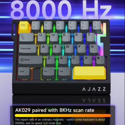 AK029 유선 한손 게이밍 키보드 HE 마그네틱 스위 - Esports Pc Gaming 리뷰 및 가격