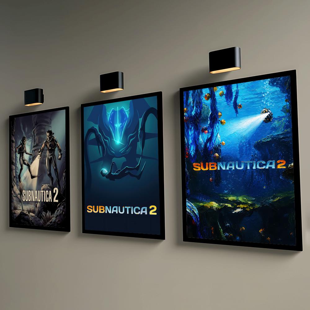 S-SubnauticaS 2 포스터 HD 벽 장식 게임 - Esports And Gaming Lounge 리뷰 및 가격