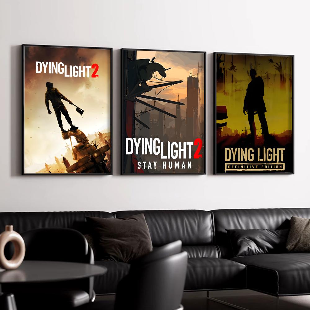 D-Dying L-LightS 포스터 HD 벽 장식 게 - Esports And Gaming Lounge 리뷰 및 가격