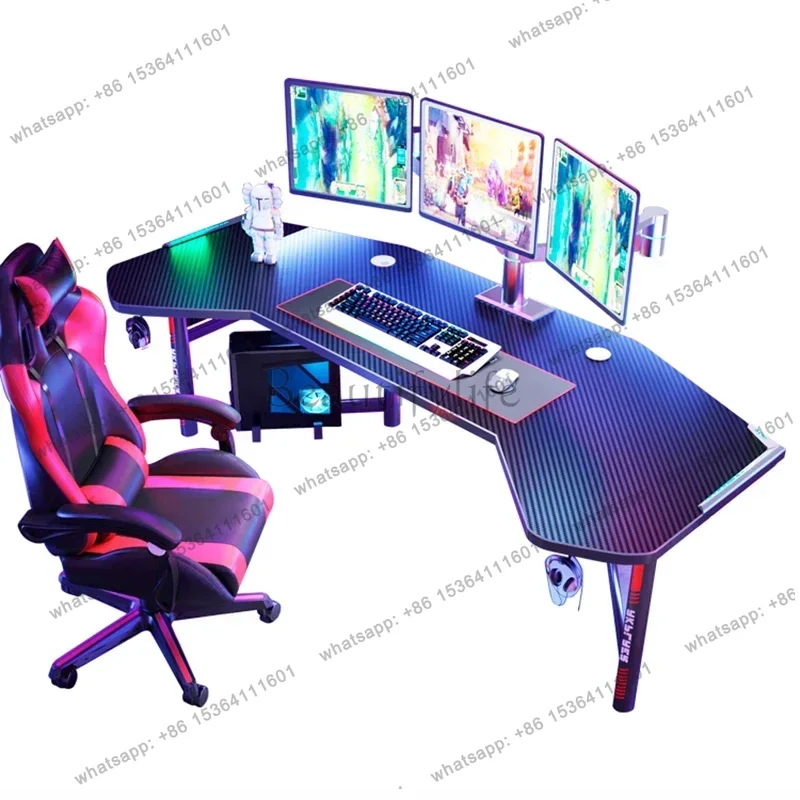 흰색 컴퓨터 책상 사무용 가구 데스크탑 컴퓨터 책상 고 - Esports Gaming Furniture 리뷰 및 가격