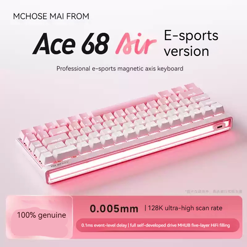 Mchose Ace68 에어 마그네틱 축 기계식 키보드 - Esports Pc Gaming 리뷰 및 가격