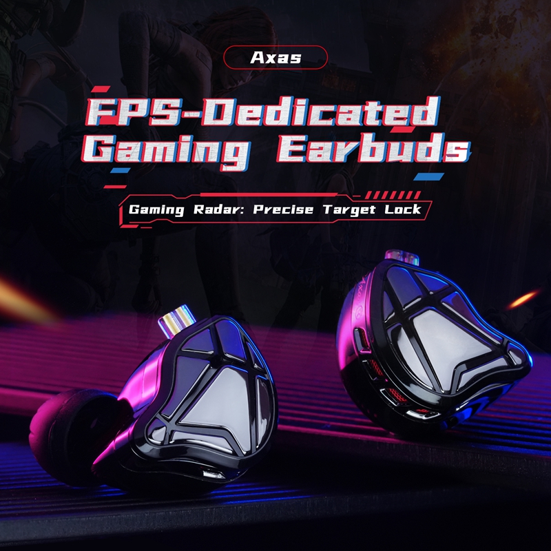    KZ Axas FPS 게이밍 IEM 헤드폰 전문 - Esports Gaming Phone 리뷰 및 가격